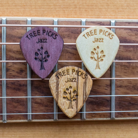 jazz guitar picks wood pick tree picks jazz3 shape