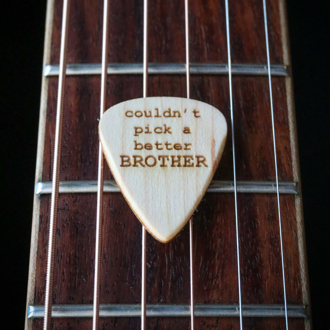 brother guitar picks gift tree picks