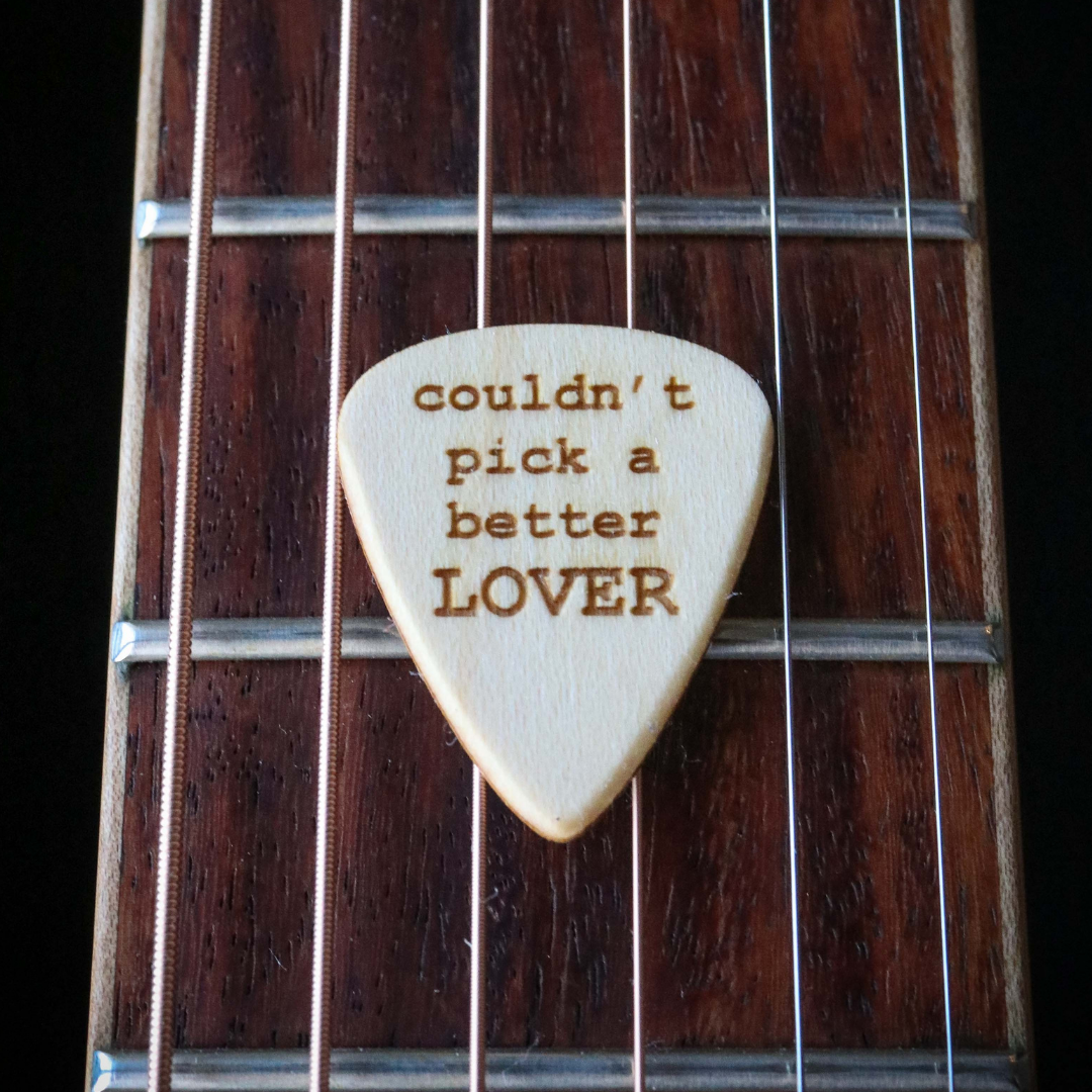 couldn't pick a better lover guitar picks gift