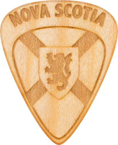Guitar Pick - Nova Scotia - Maple Wood - Tree Picks - Halifax