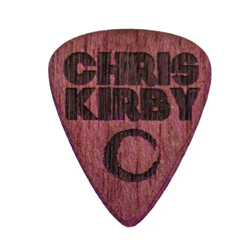 Chris Kirby Wood Guitar Picks Music