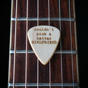girlfriend guitar picks gift