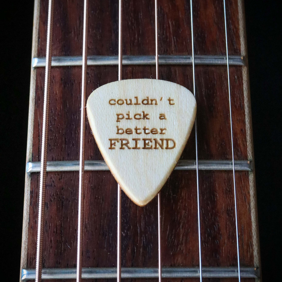 guitar picks friend gift tree picks