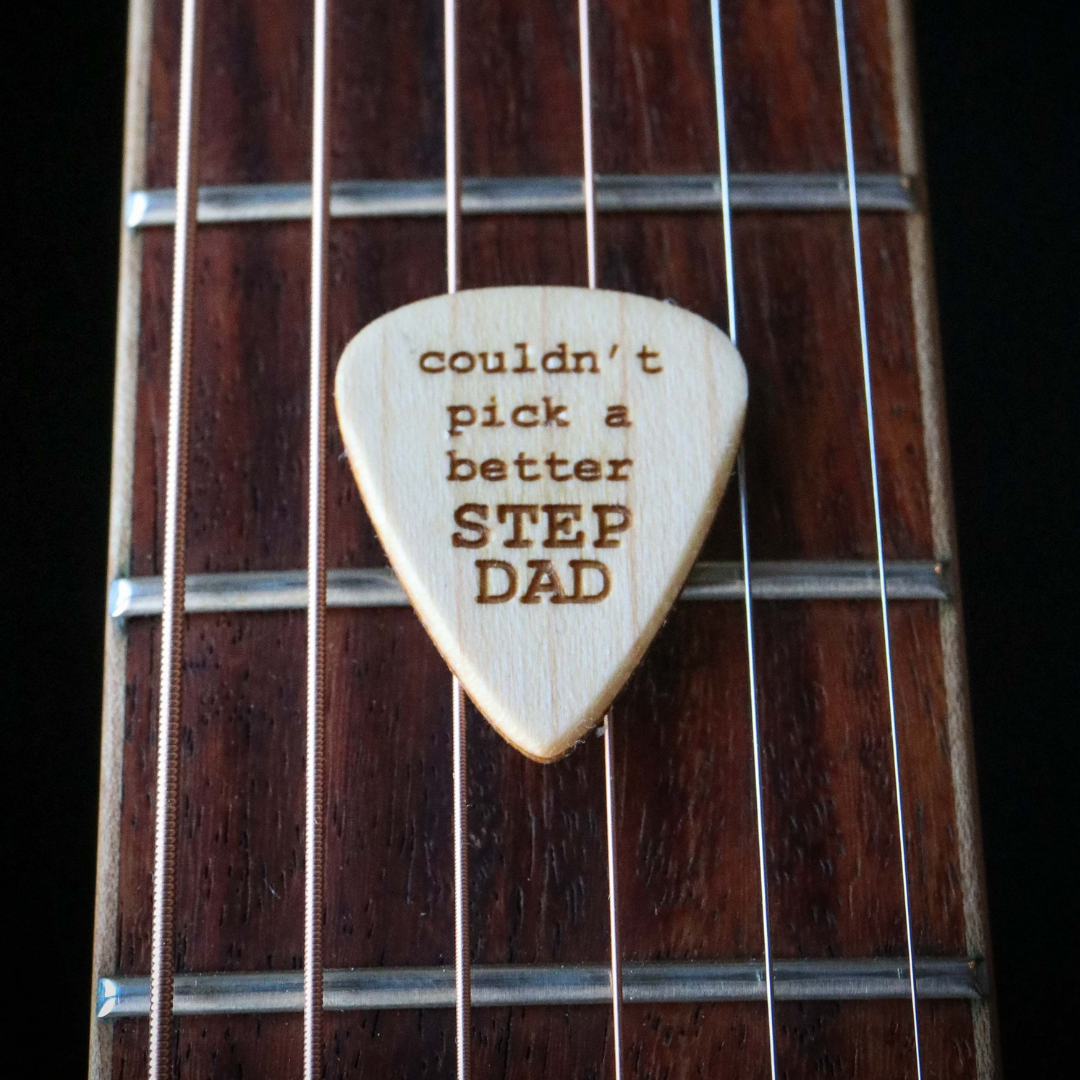 step dad guitar picks gifts father day step-dad