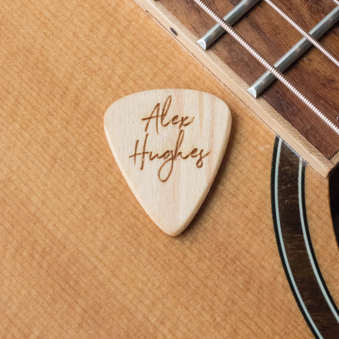 Alex Hughes Custom Guitar Picks Tree Picks