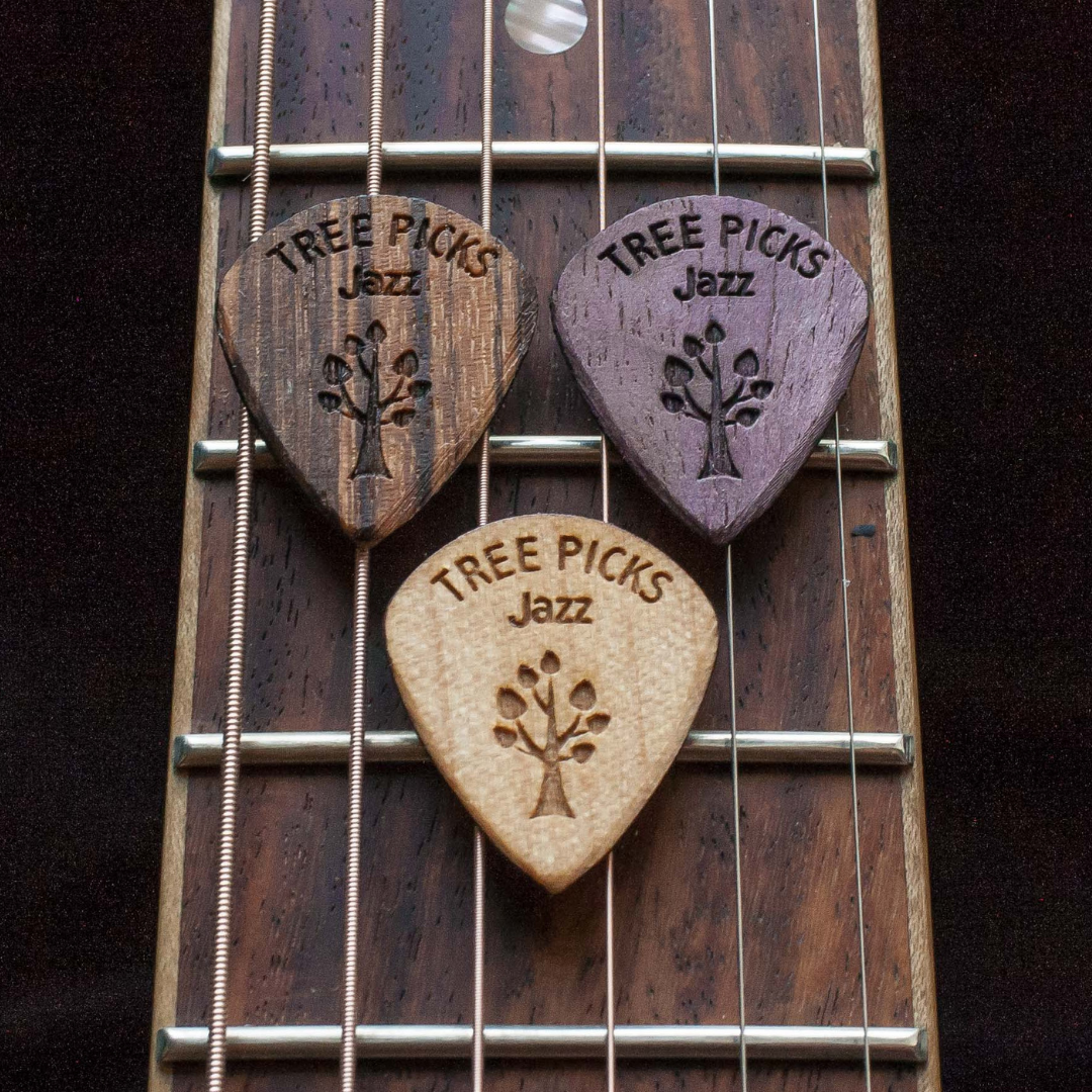 jazz guitar picks wood pick tree picks jazz3 shape