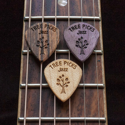 jazz guitar picks wood pick tree picks jazz3 shape